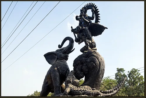 Kaunhara Ghat Ganga-Gandak Sacred Sangam and Gajendra Moksha Shrine