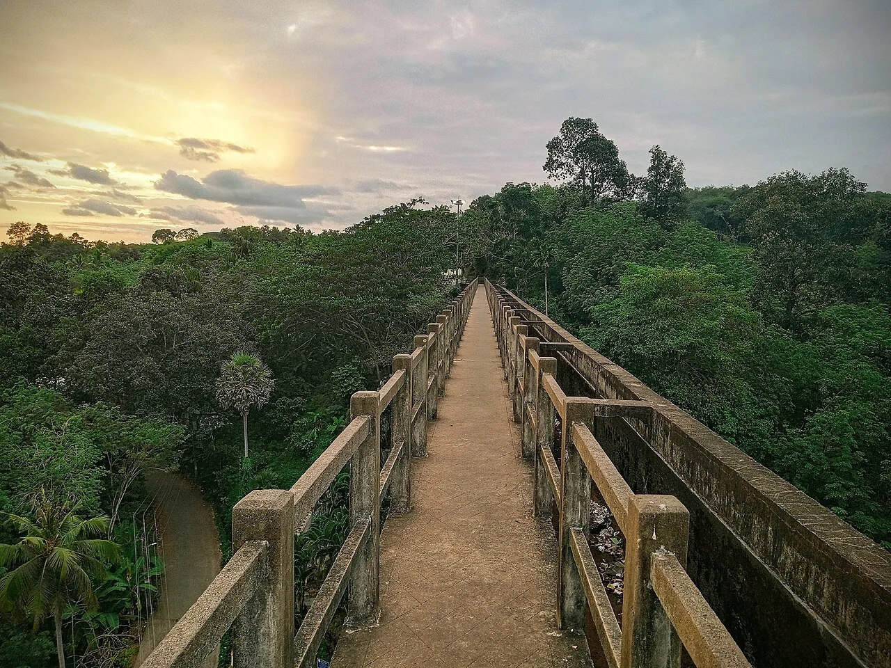 Mathur Aqueduct Nagercoil