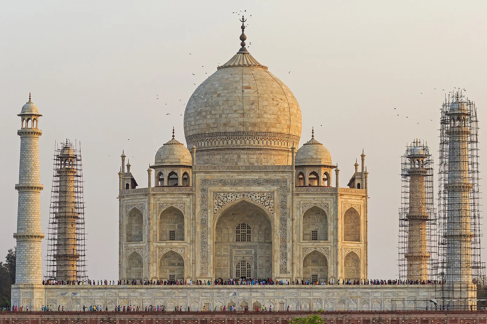 Mehtab Bagh Taj Mahal View