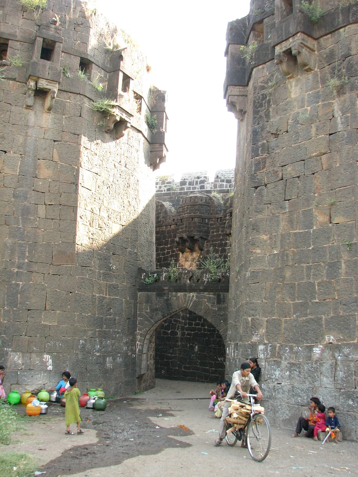 Naldurg Fort Historic Main Entrance and Bastions