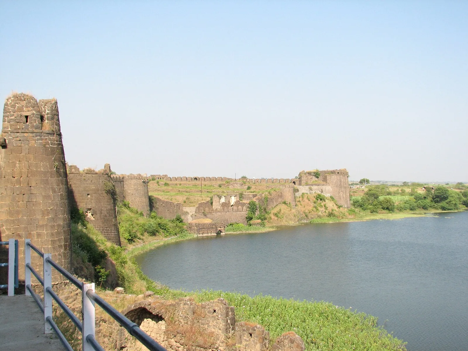 Naldurg Historic Water Fort and Pani Mahal on Bori River