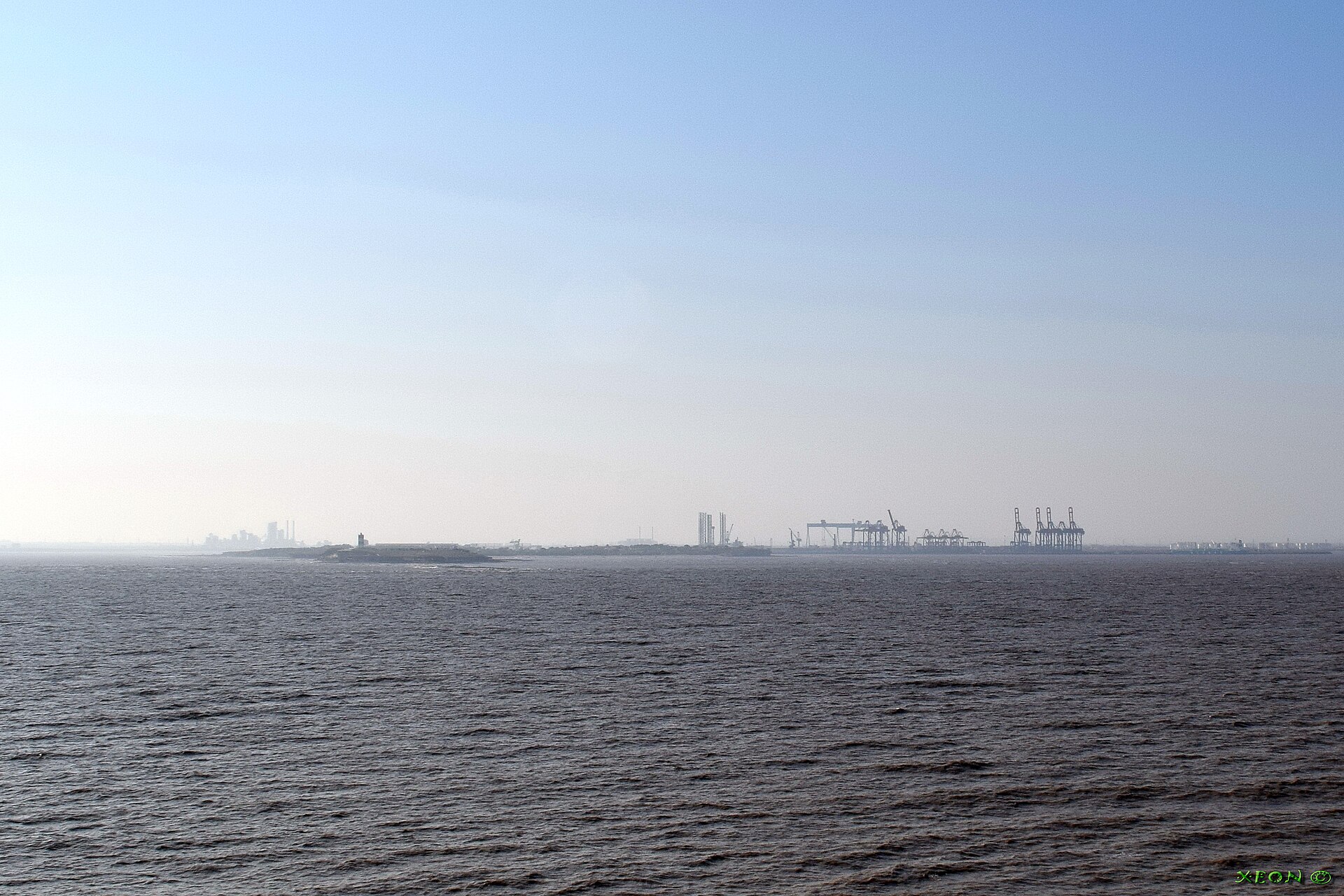 Pipavav Port and Arabian Sea Deepwater Maritime Harbor