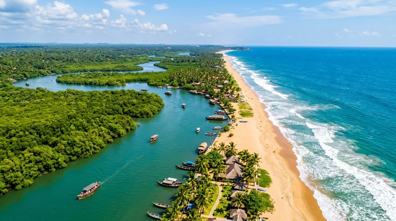 Poovar Island Mangrove Backwaters Estuary Kovalam