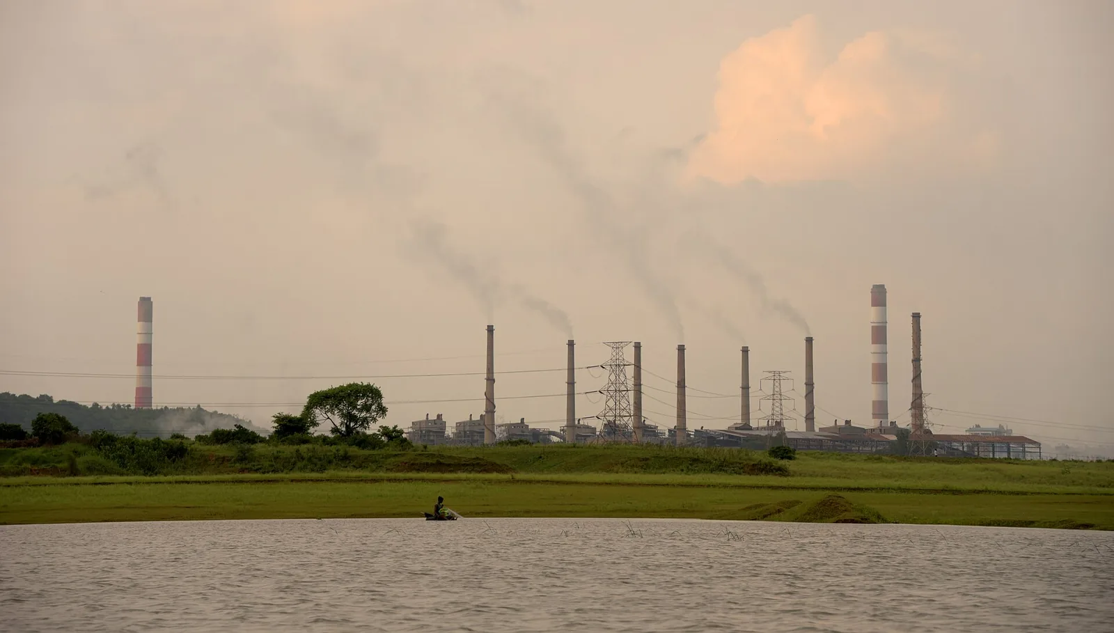 Rihand Dam and Govind Ballabh Pant Sagar Reservoir