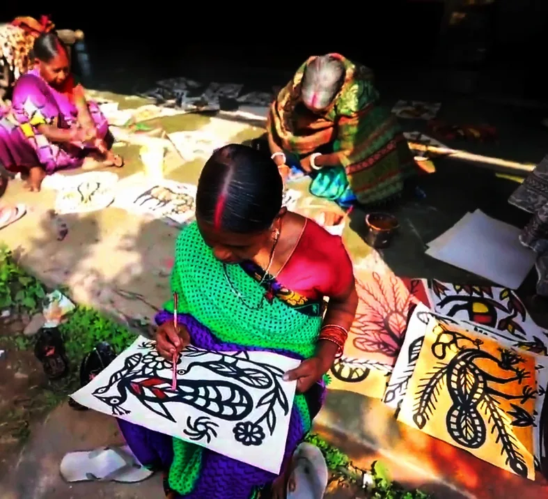 Sohrai Tribal Art Hazaribagh