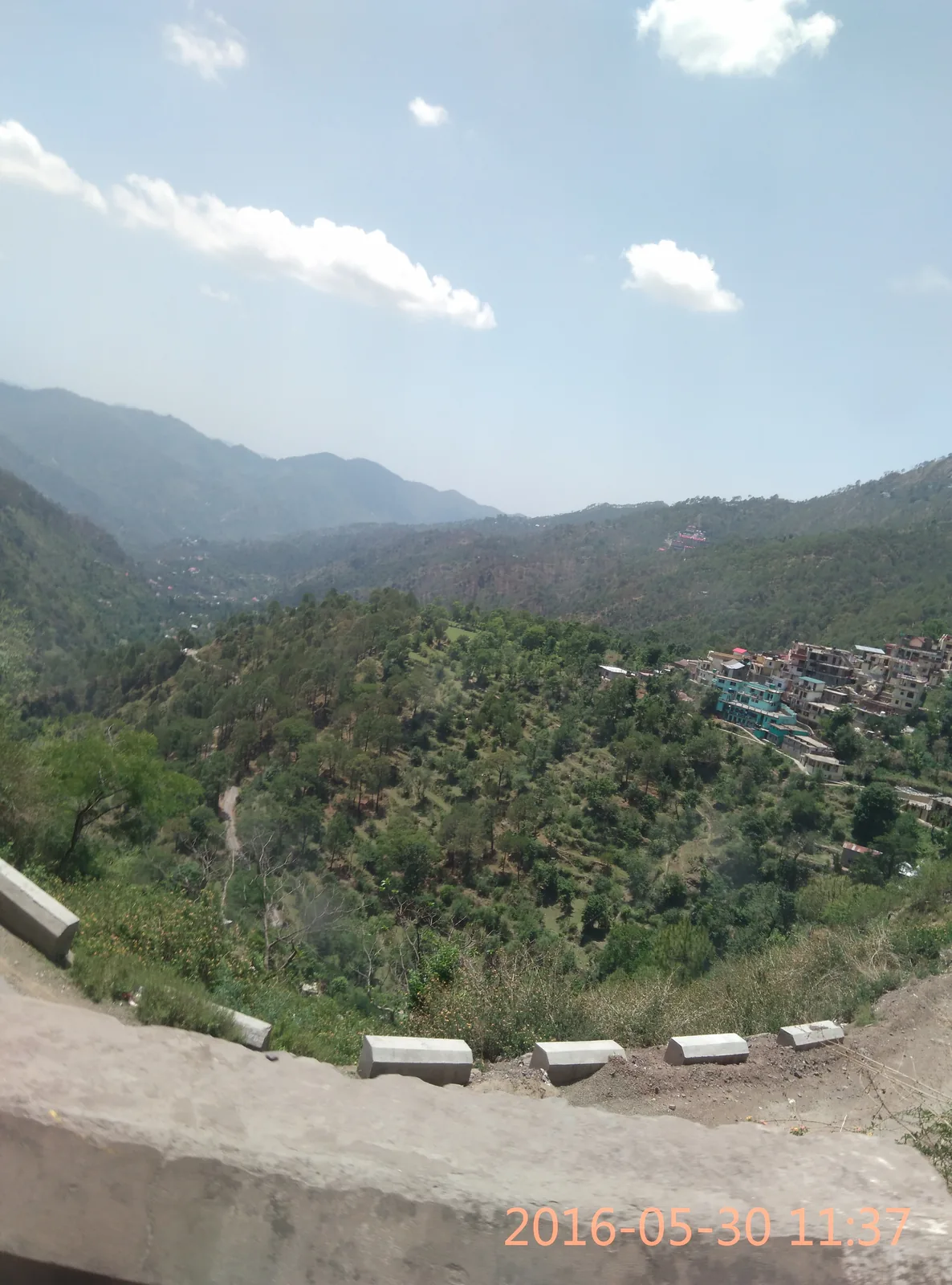 Sunset Point and Rolling Pine-Clad Mountain Valleys of Kasauli, Himachal Pradesh