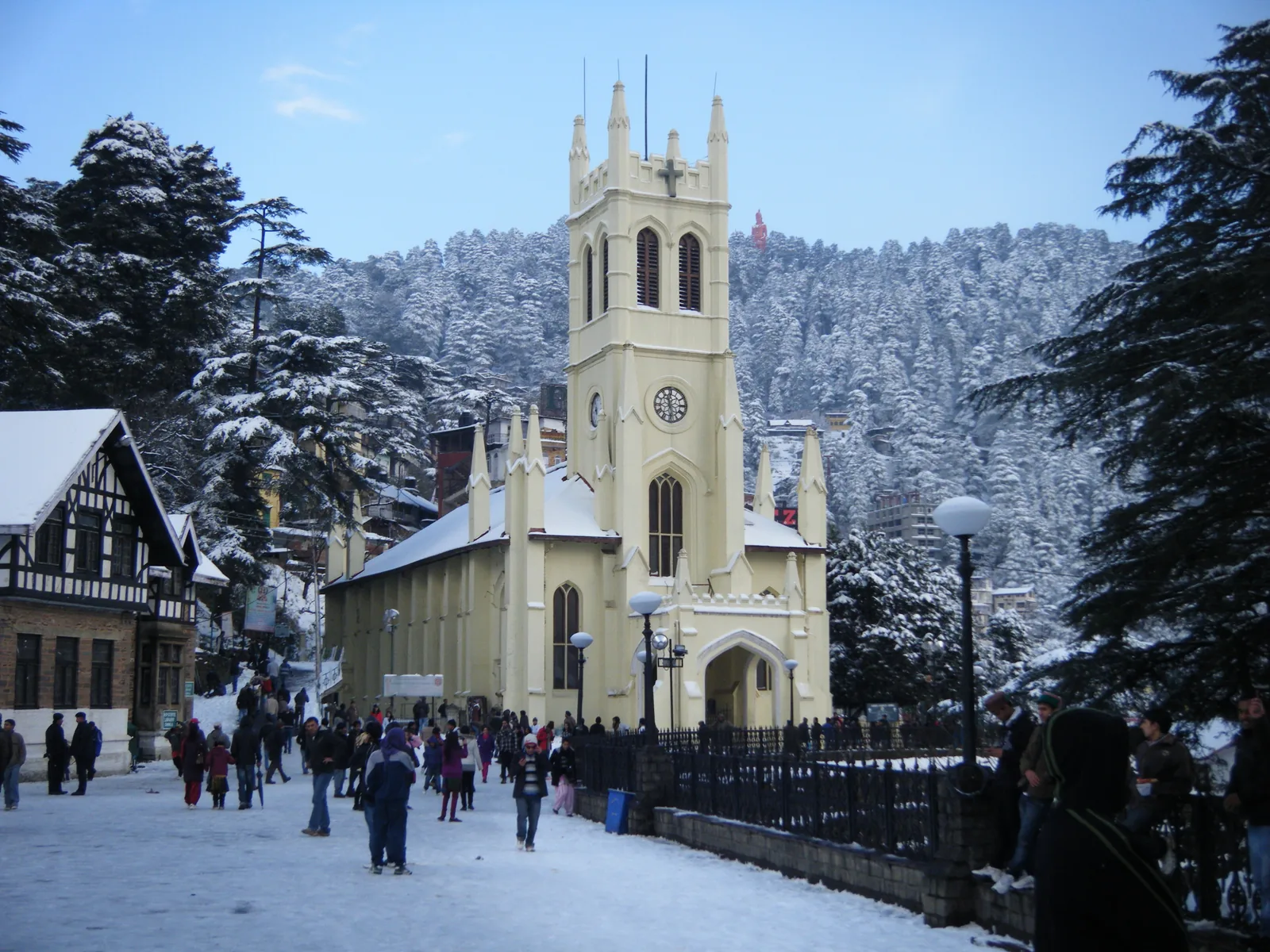 The Ridge and Historic Christ Church Shimla