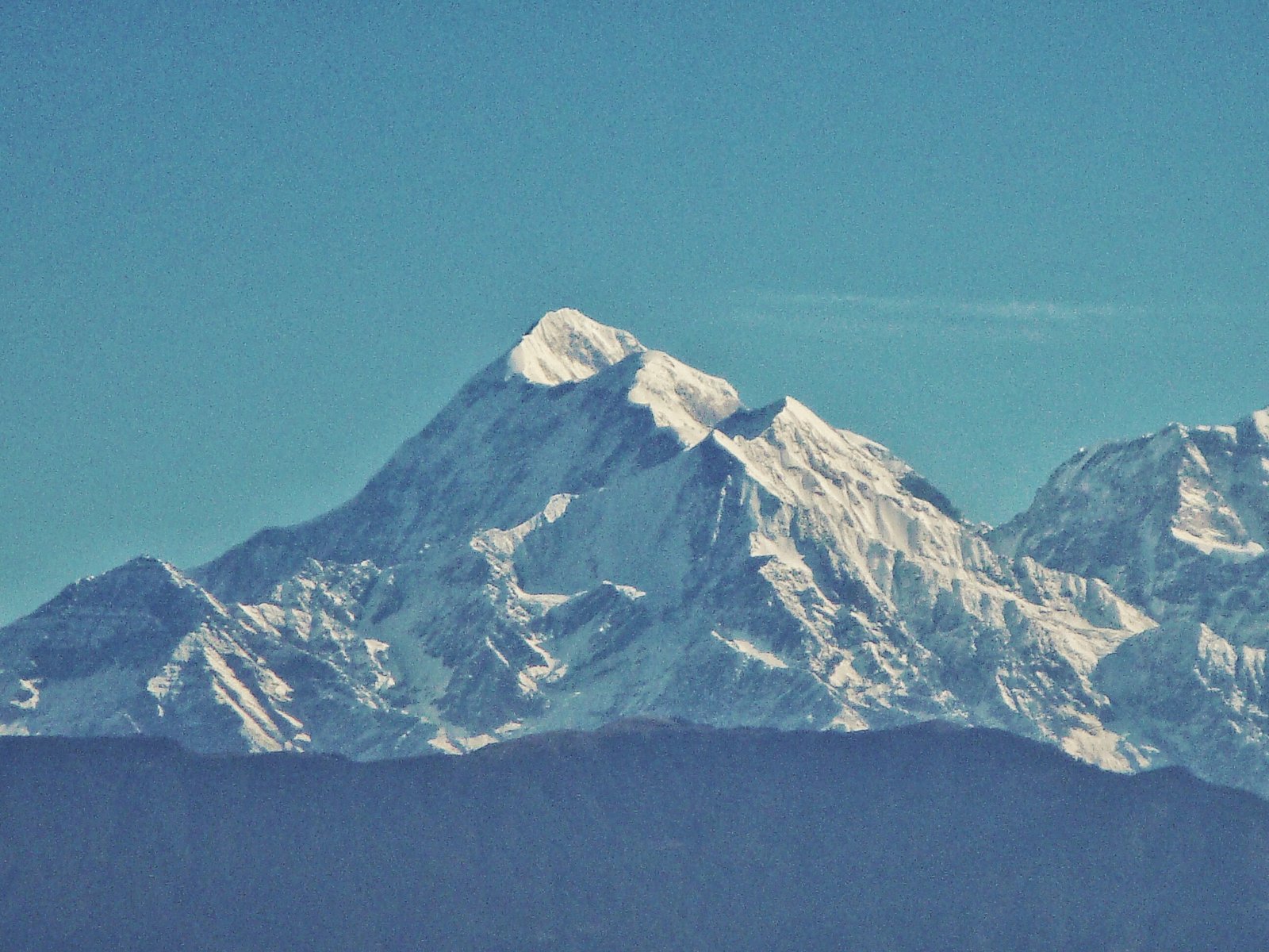 Mount Trishul Peak Sunset at Kausani