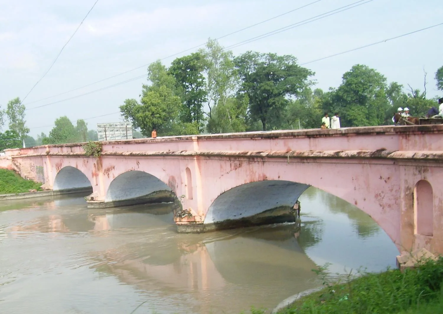 Upper Ganges Canal Flowing Through Roorkee