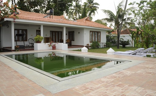 Tranquil Water Pool Villa Alleppey